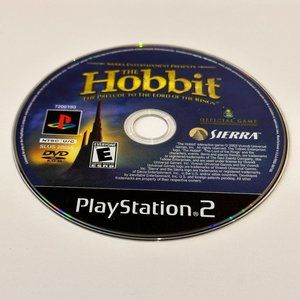 The Hobbit The Prelude To The Lord of The Rings Sony PS2 Playstation 2 Loose Dis